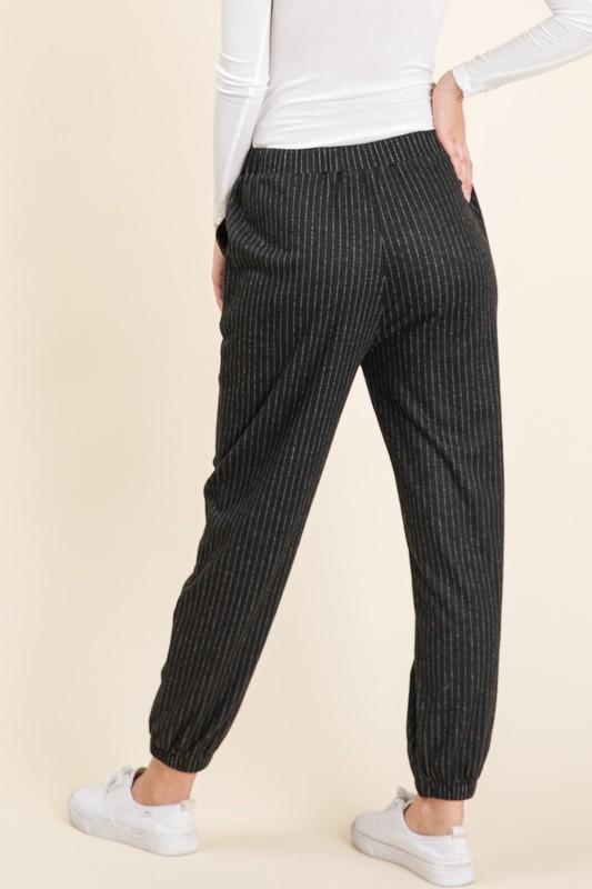 Striped Casual Lounge Pants - Simply Fabulous Boutique