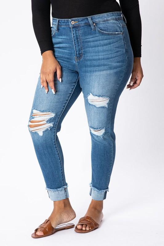 Kancan Ultra High Rise Plus Jeans - Simply Fabulous Boutique