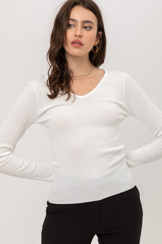 Lace Back Top