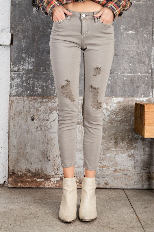 Low-Rise Skinny Jeans