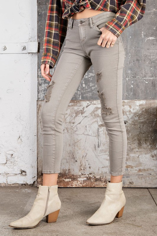 Low-Rise Skinny Jeans