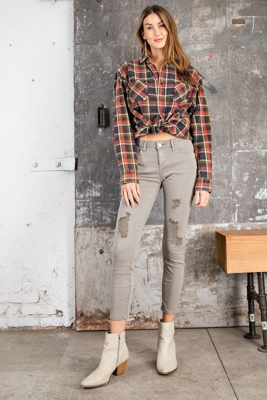 Low-Rise Skinny Jeans