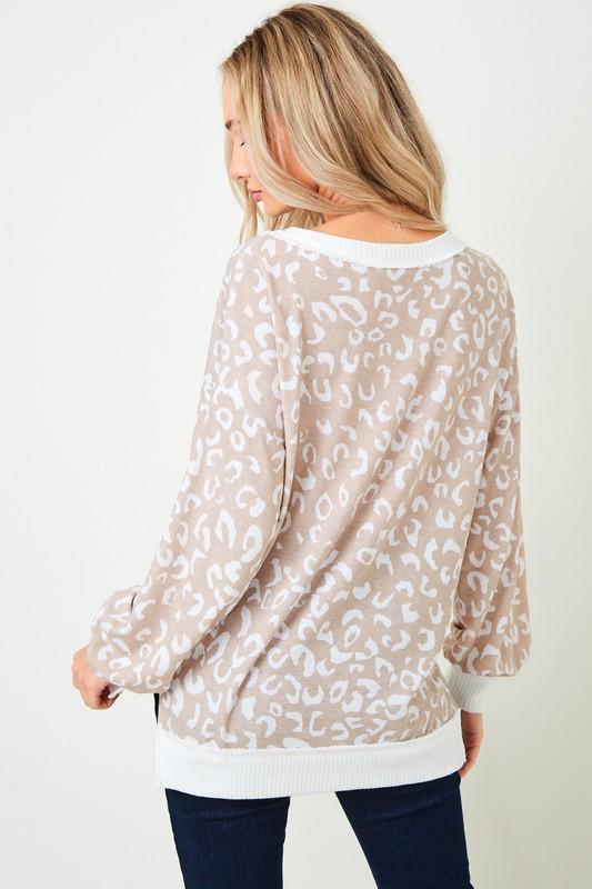 Leopard Print Top - Simply Fabulous Boutique