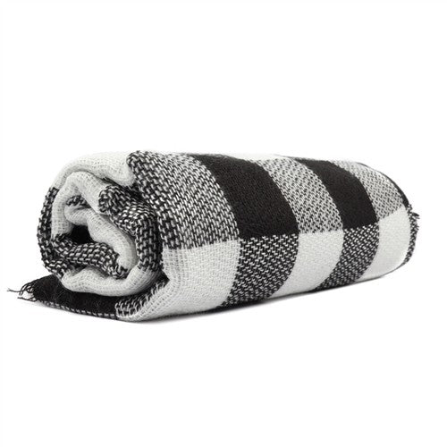 Buffalo Plaid Blanket Scarf