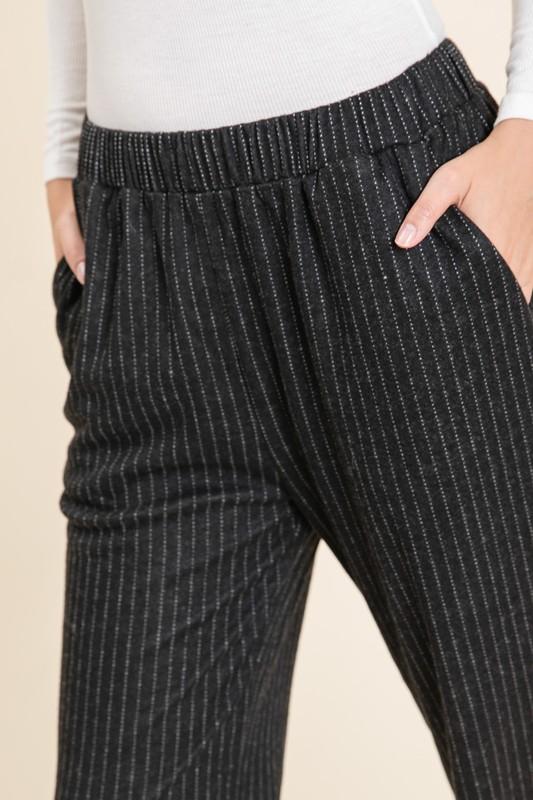 Striped Casual Lounge Pants - Simply Fabulous Boutique