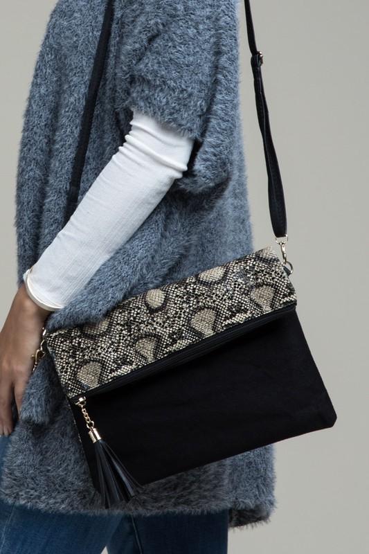 Snake Print Crossbody - Simply Fabulous Boutique