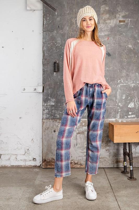 Coral Hacci Knit Top - Simply Fabulous Boutique