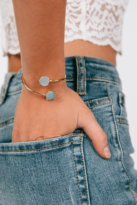 Blue Stone Bracelet - Simply Fabulous Boutique