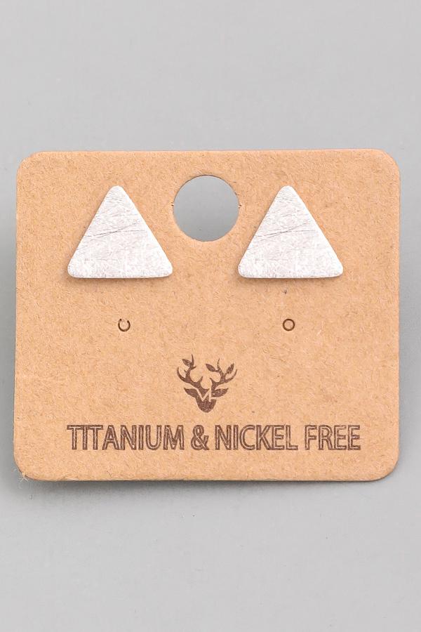 Triangle Studs - Simply Fabulous Boutique